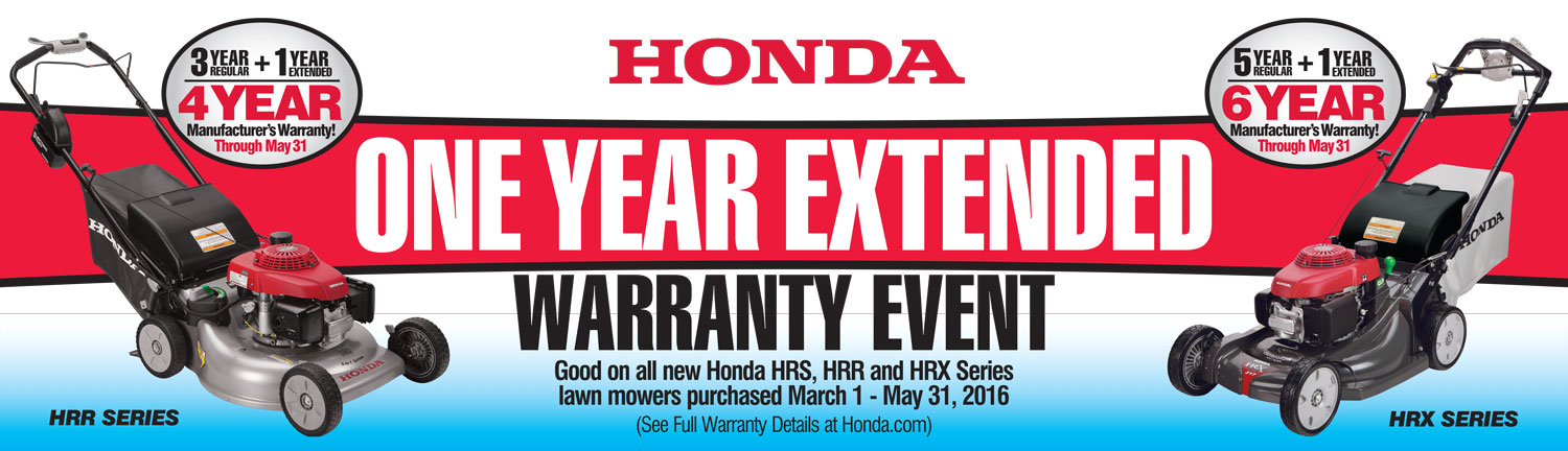Honda one year extended warranty event #3